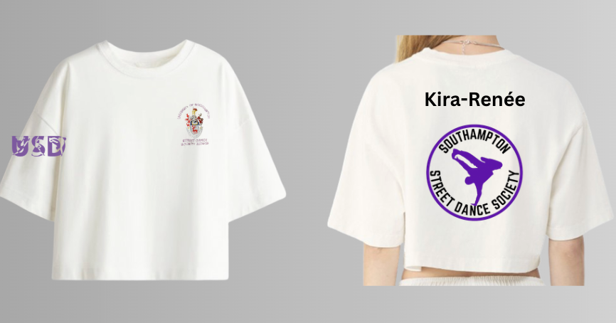 Street Dance Boxy Cropped T-shirt 